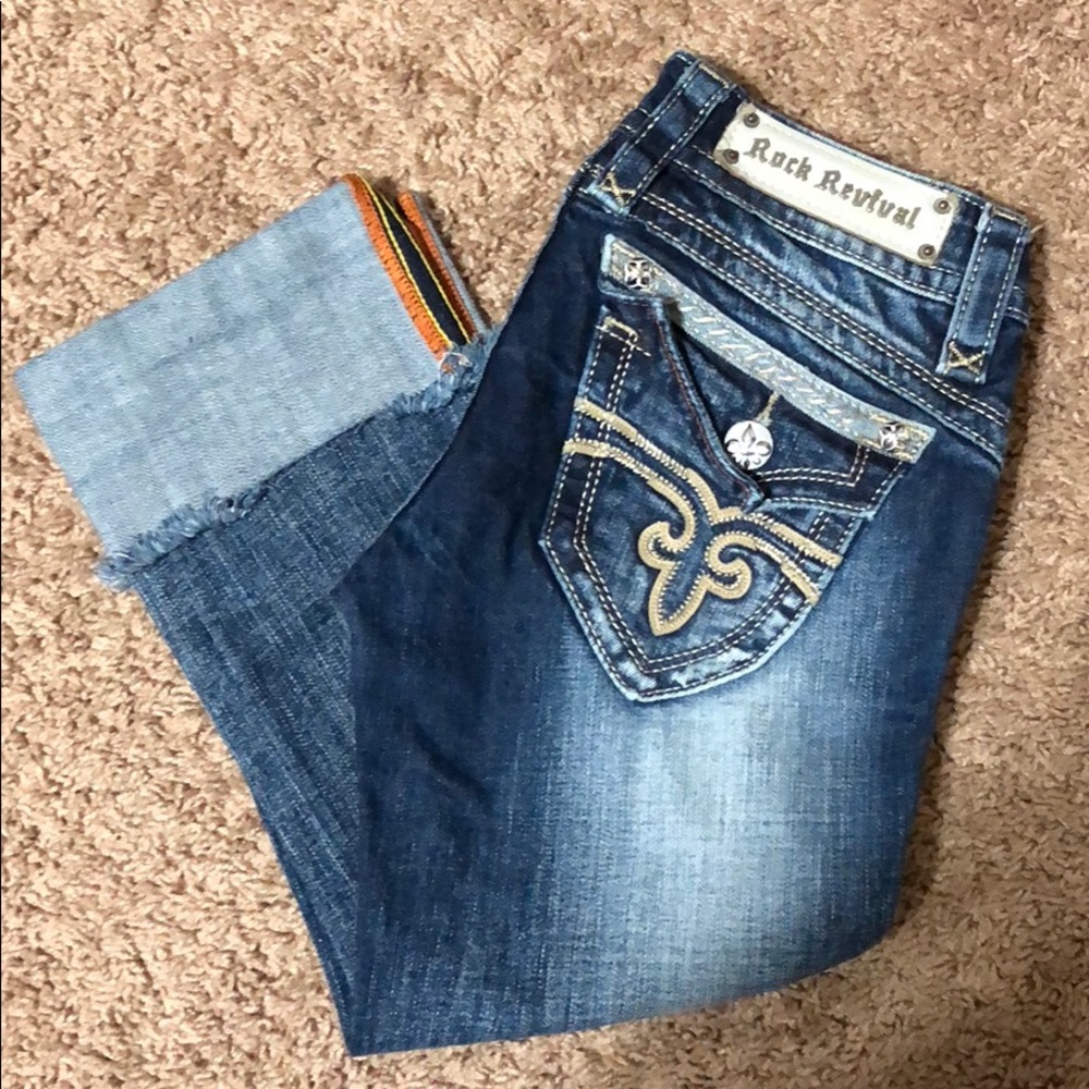 Rock Revival Capris